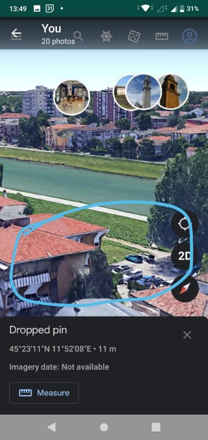 Vicino Al Prato Della Valle Intero Appartamento Parcheggio Facile Di Fronte 파도바 외부 사진