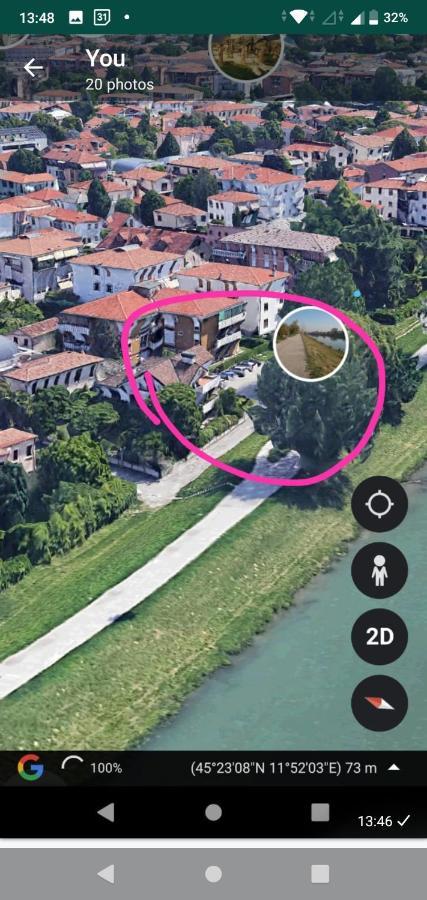 Vicino Al Prato Della Valle Intero Appartamento Parcheggio Facile Di Fronte 파도바 외부 사진
